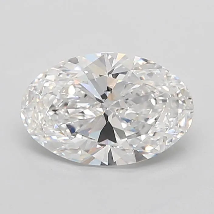 3.26ct Oval Lab Grown Diamond (Colour D, Clarity VVS1, IGI Certified)