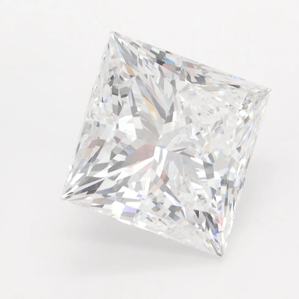 3.26ct Princess Lab Grown Diamond (Colour D, Clarity IF, IGI Certified)