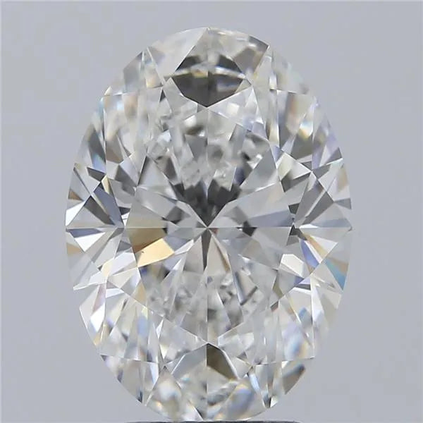 3.28ct Oval Lab Grown Diamond (Colour E, Clarity VVS2, IGI Certified)