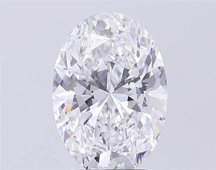 3.29ct Oval Lab Grown Diamond (Colour D, Clarity VVS2, GIA Certified)