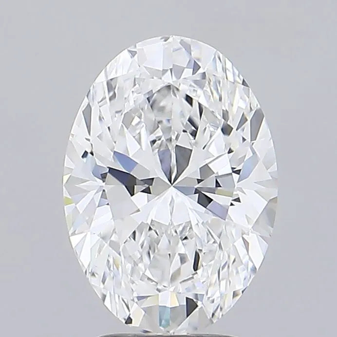 3.30ct Oval Lab Grown Diamond (Colour D, Clarity VVS1, IGI Certified)