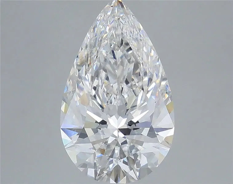 3.30ct Pear Lab Grown Diamond (Colour E, Clarity VVS2, IGI Certified)