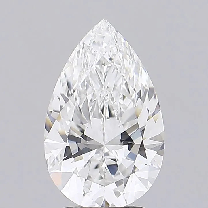 3.30ct Pear Lab Grown Diamond (Colour E, Clarity VVS2, IGI Certified)