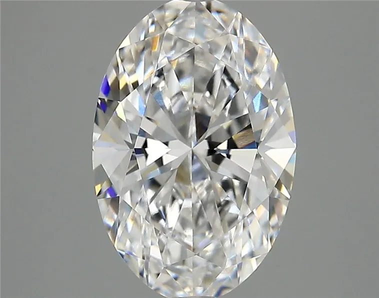 3.34ct Oval Lab Grown Diamond (Colour E, Clarity VVS1, IGI Certified)