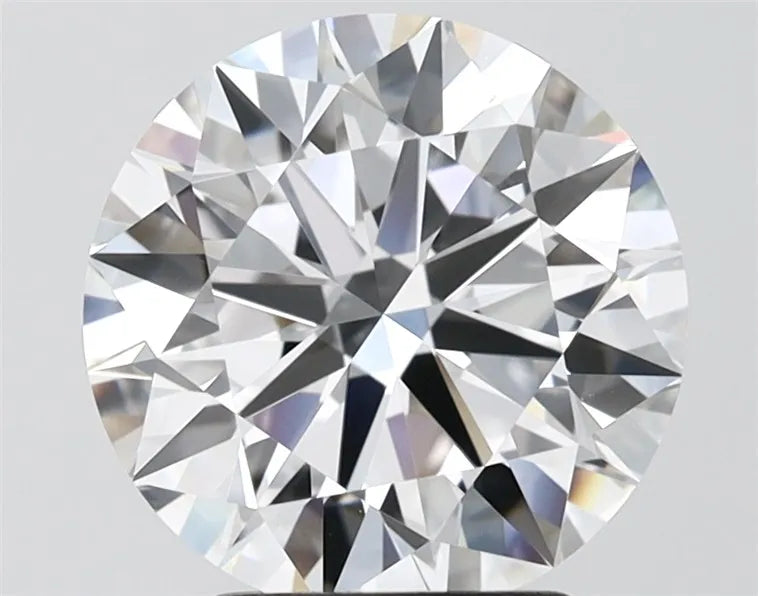 3.40ct Round Lab Grown Diamond (Colour E, Clarity VVS1, Cut EX, IGI Certified)