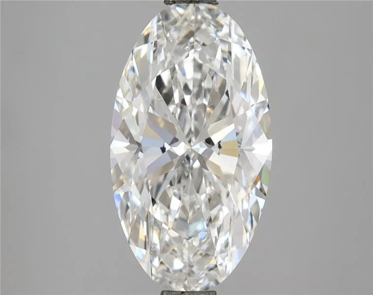 3.42ct Oval Lab Grown Diamond (Colour E, Clarity VVS2, IGI Certified)