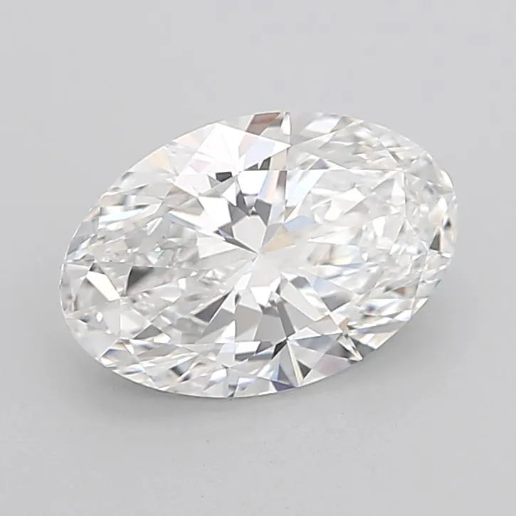 3.50ct Oval Lab Grown Diamond (Colour D, Clarity VVS2, IGI Certified)