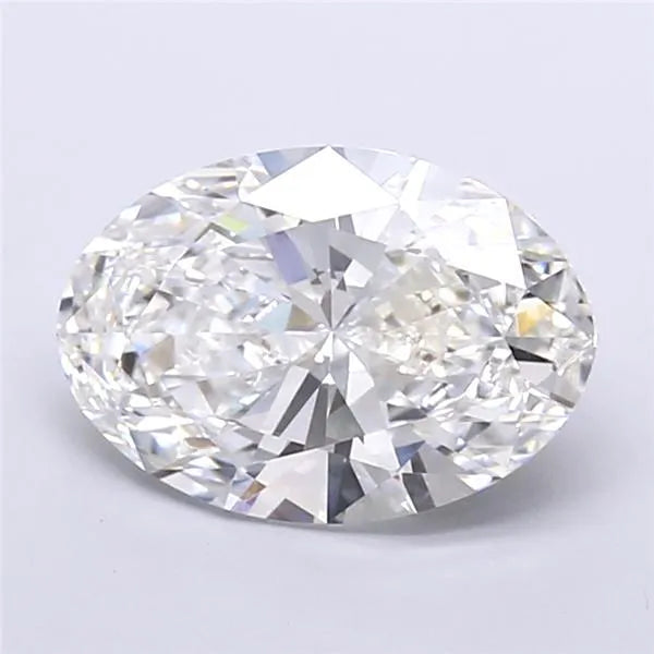 3.51ct Oval Lab Grown Diamond (Colour E, Clarity VVS2, IGI Certified)
