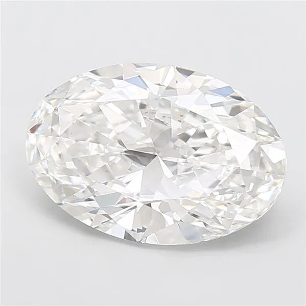 3.51ct Oval Lab Grown Diamond (Colour F, Clarity VS1, IGI Certified)