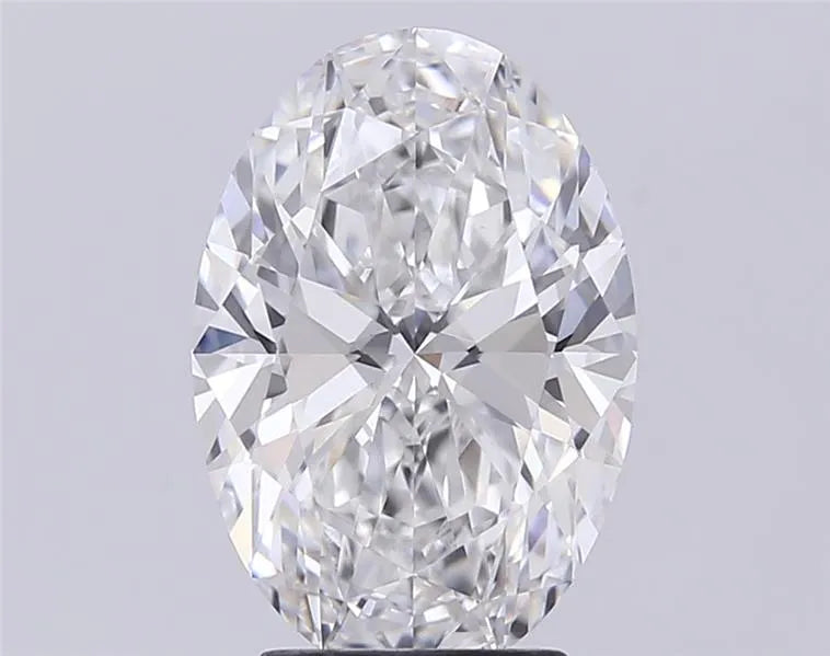 3.51ct Oval Lab Grown Diamond (Colour F, Clarity VVS2, IGI Certified)