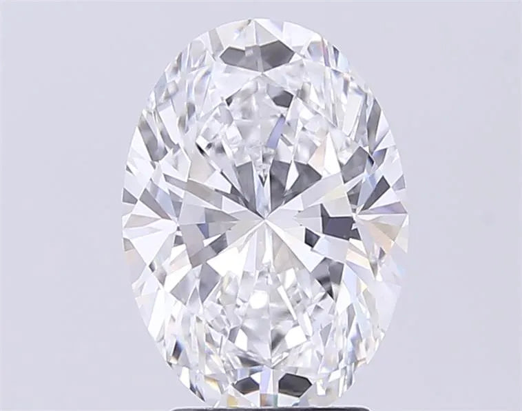 3.52ct Oval Lab Grown Diamond (Colour D, Clarity VVS1, IGI Certified)
