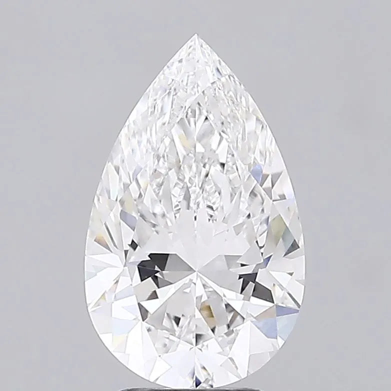 3.52ct Pear Lab Grown Diamond (Colour E, Clarity VVS2, IGI Certified)