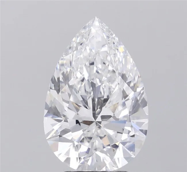 3.52ct Pear Lab Grown Diamond (Colour E, Clarity VVS2, IGI Certified)