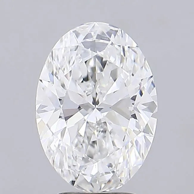 3.53ct Oval Lab Grown Diamond (Colour E, Clarity VVS2, IGI Certified)