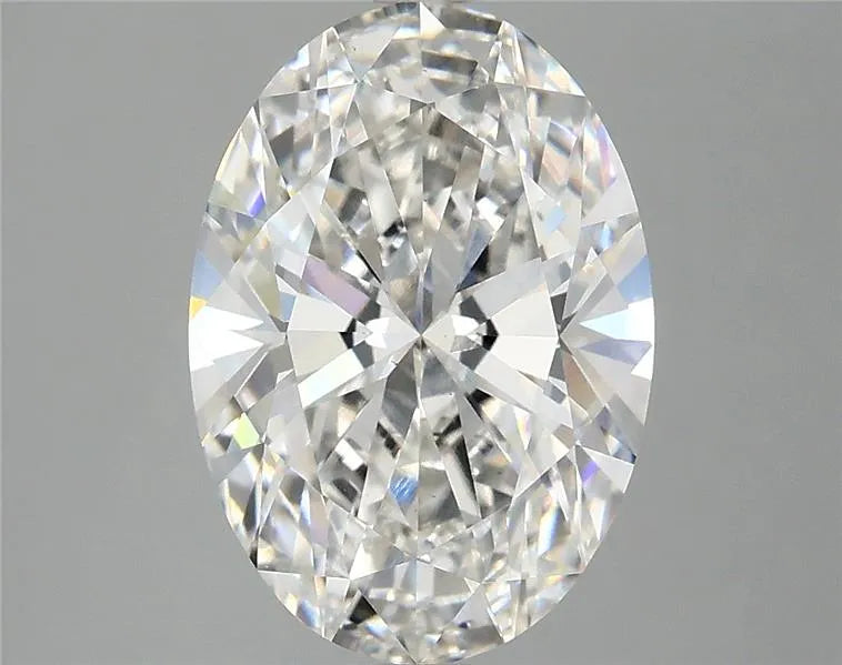 3.53ct Oval Lab Grown Diamond (Colour F, Clarity VS1, IGI Certified)