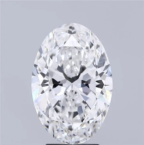 3.56ct Oval Lab Grown Diamond (Colour E, Clarity VVS1, IGI Certified)