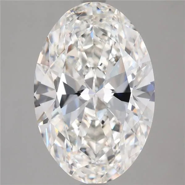 3.57ct Oval Lab Grown Diamond (Colour G, Clarity VVS2, IGI Certified)