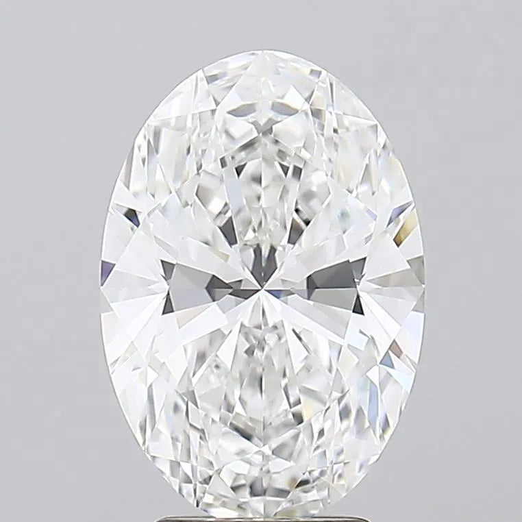 3.59ct Oval Lab Grown Diamond (Colour E, Clarity IF, IGI Certified)