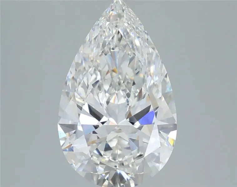 3.59ct Pear Lab Grown Diamond (Colour F, Clarity VVS2, IGI Certified)