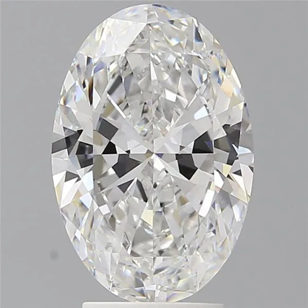 3.60ct Oval Lab Grown Diamond (Colour D, Clarity VS1, IGI Certified)
