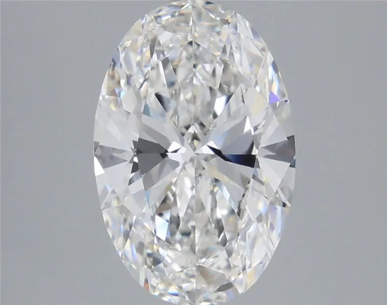 3.60ct Oval Lab Grown Diamond (Colour E, Clarity VVS2, IGI Certified)