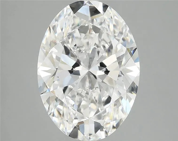 3.66ct Oval Lab Grown Diamond (Colour E, Clarity VVS2, IGI Certified)
