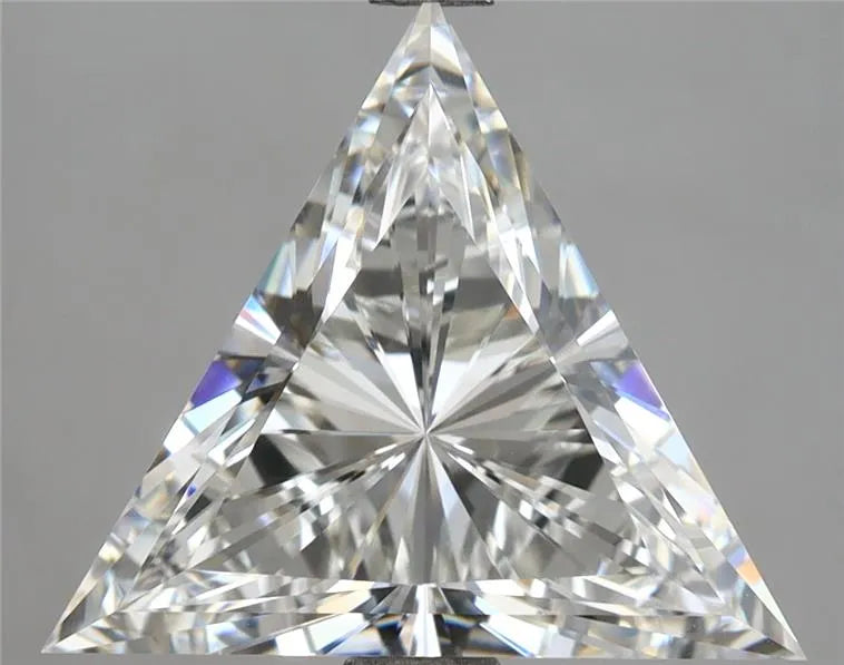 3.68ct Triangular Lab Grown Diamond (Colour E, Clarity VVS2, IGI Certified)