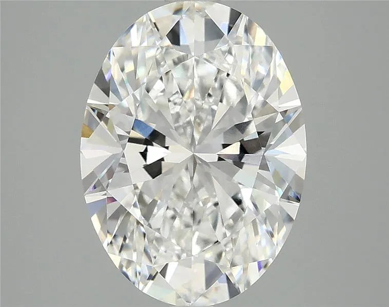 3.70ct Oval Lab Grown Diamond (Colour E, Clarity VVS2, IGI Certified)