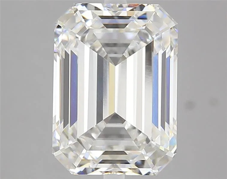 3.81ct Emerald Lab Grown Diamond (Colour D, Clarity VVS1, IGI Certified)