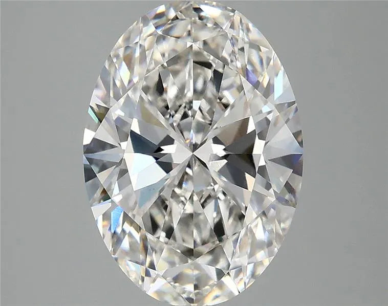 3.88ct Oval Lab Grown Diamond (Colour G, Clarity VS1, IGI Certified)