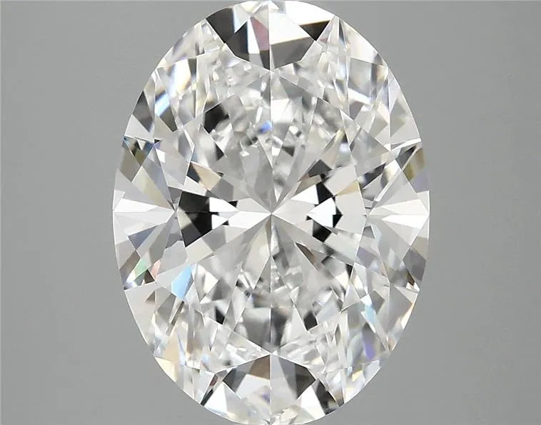 3.90ct Oval Lab Grown Diamond (Colour E, Clarity VVS2, IGI Certified)
