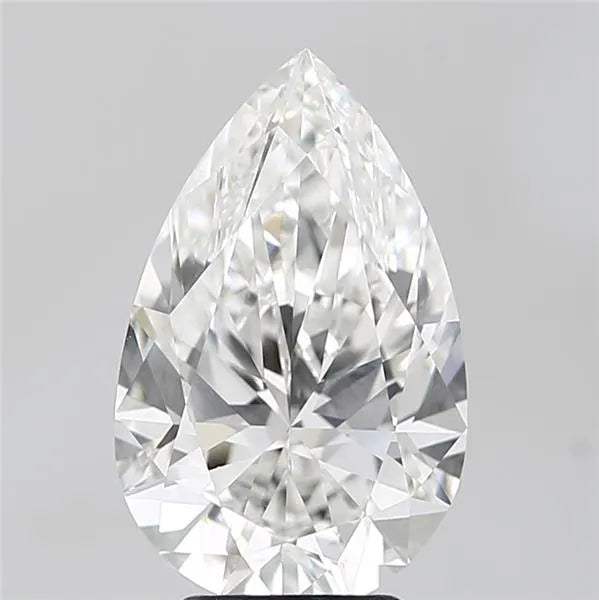 3.90ct Pear Lab Grown Diamond (Colour F, Clarity VVS2, IGI Certified)