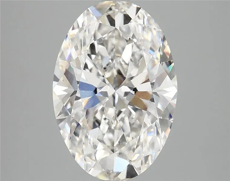 3.93ct Oval Lab Grown Diamond (Colour F, Clarity VS1, IGI Certified)