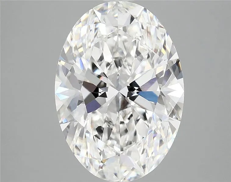 3.94ct Oval Lab Grown Diamond (Colour E, Clarity VVS2, IGI Certified)
