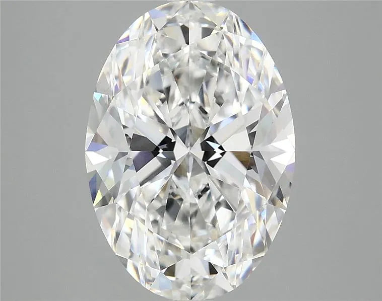 3.94ct Oval Lab Grown Diamond (Colour F, Clarity VVS2, IGI Certified)