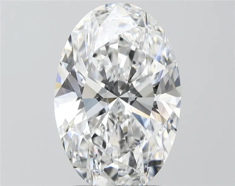 4.00ct Oval Lab Grown Diamond (Colour D, Clarity IF, IGI Certified)