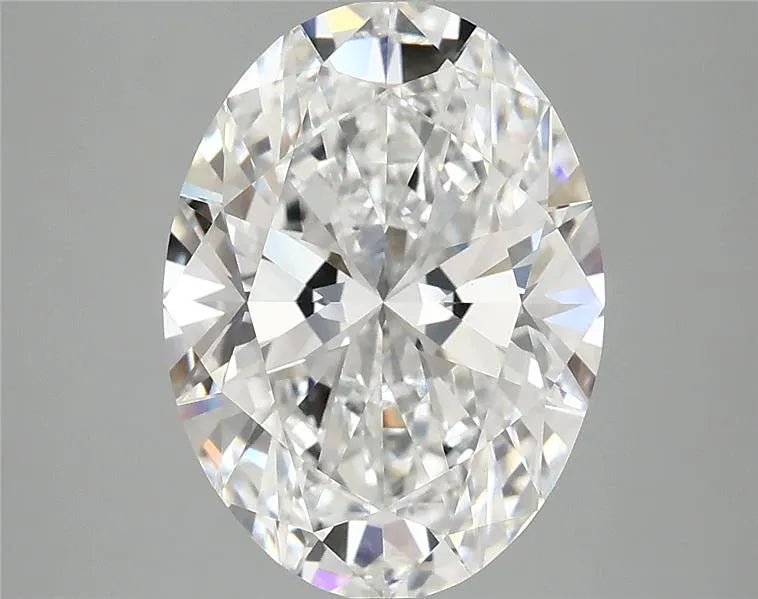 4.00ct Oval Lab Grown Diamond (Colour D, Clarity VVS2, IGI Certified)