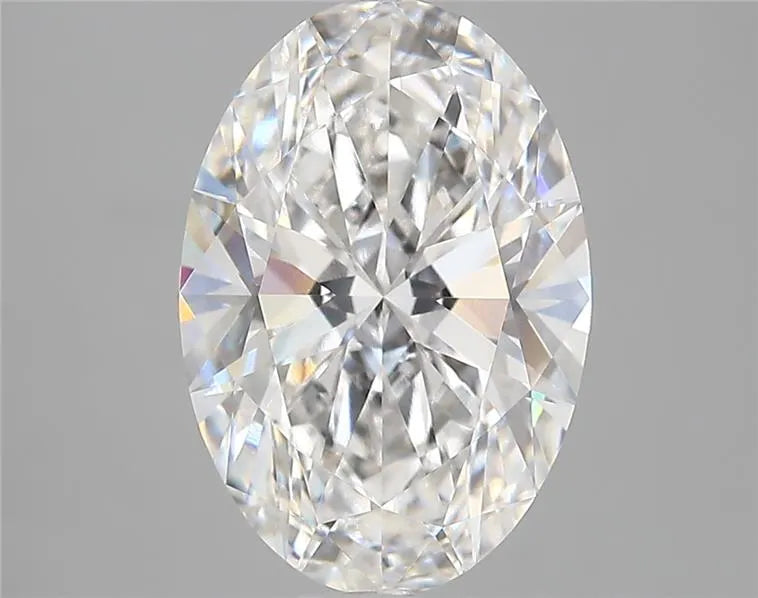4.00ct Oval Lab Grown Diamond (Colour E, Clarity VVS1, IGI Certified)