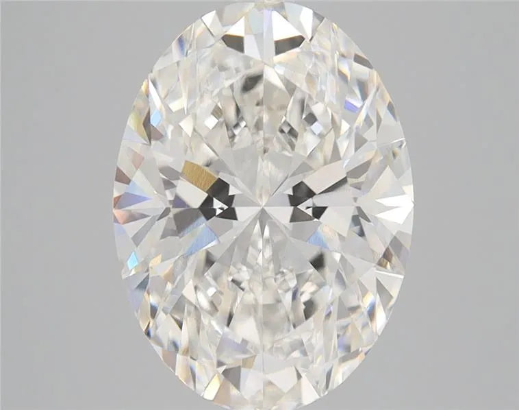 4.00ct Oval Lab Grown Diamond (Colour G, Clarity VVS2, IGI Certified)