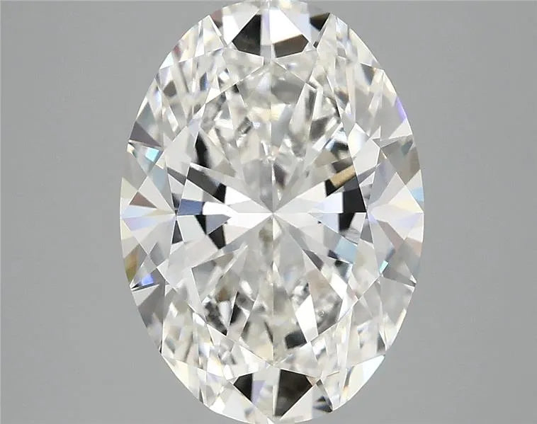 4.00ct Oval Lab Grown Diamond (Colour G, Clarity VVS2, IGI Certified)