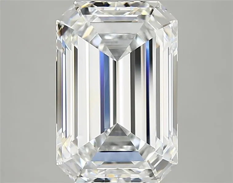 4.01ct Emerald Lab Grown Diamond (Colour D, Clarity VVS1, IGI Certified)