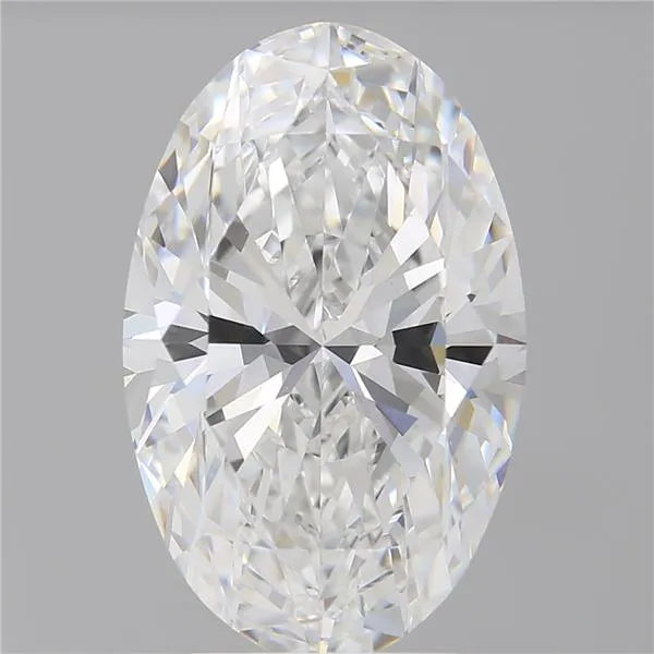 4.01ct Oval Lab Grown Diamond (Colour D, Clarity VVS2, IGI Certified)
