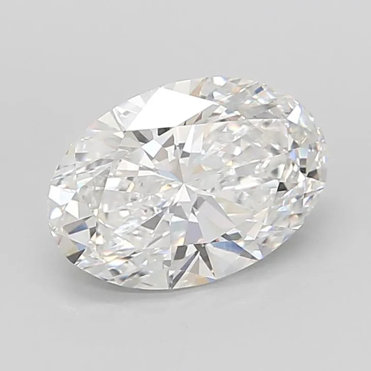 4.01ct Oval Lab Grown Diamond (Colour E, Clarity VVS2, IGI Certified)