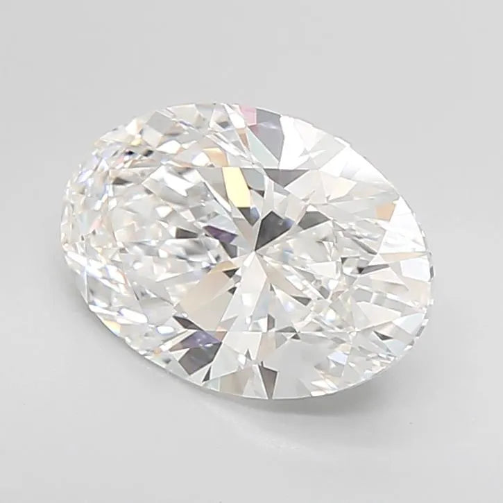 4.01ct Oval Lab Grown Diamond (Colour E, Clarity VVS2, IGI Certified)