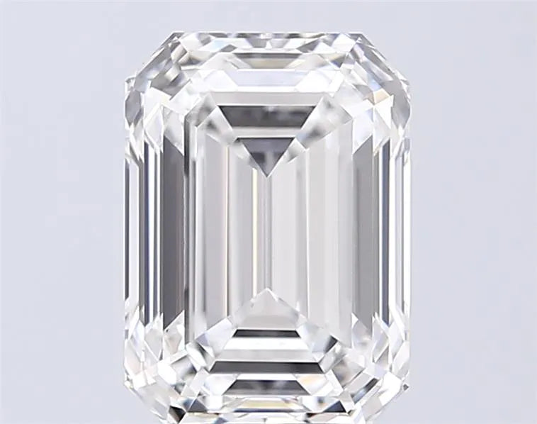 4.02ct Emerald Lab Grown Diamond (Colour D, Clarity VVS2, IGI Certified)