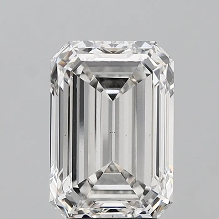 4.02ct Emerald Lab Grown Diamond (Colour G, Clarity VS1, IGI Certified)