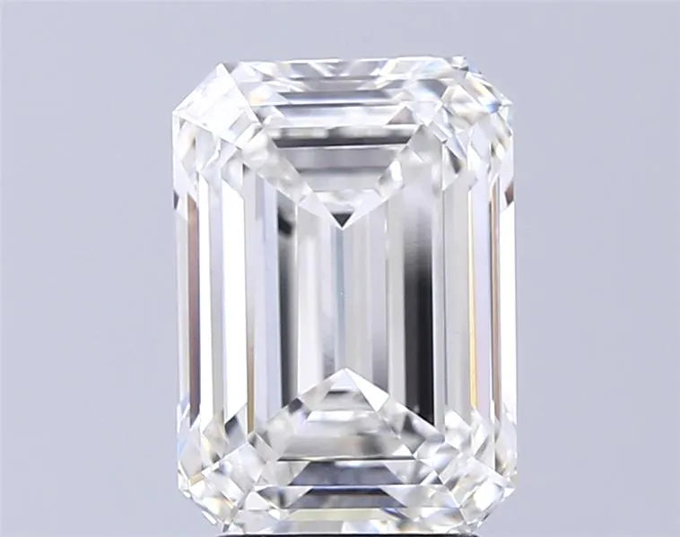 4.02ct Emerald Lab Grown Diamond (Colour G, Clarity VVS2, IGI Certified)