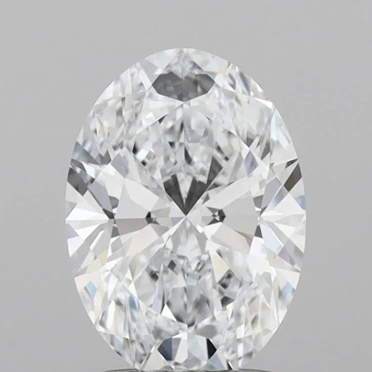 4.02ct Oval Lab Grown Diamond (Colour D, Clarity VVS1, IGI Certified)