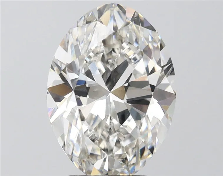 4.02ct Oval Lab Grown Diamond (Colour G, Clarity VVS2, IGI Certified)
