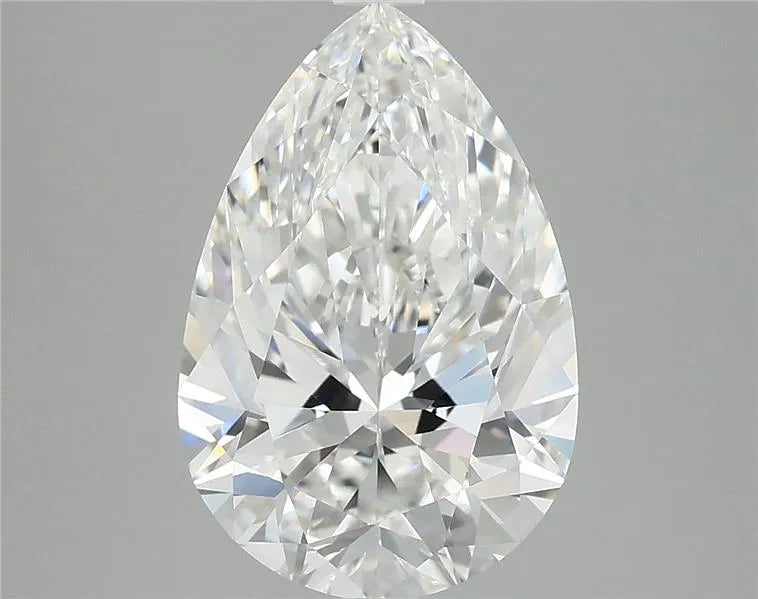 4.02ct Pear Lab Grown Diamond (Colour E, Clarity VVS2, IGI Certified)